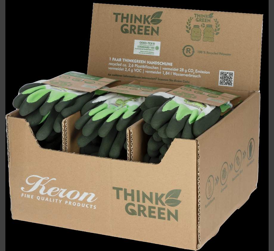 THINKGREEN Kinderhandschuh-Display Sprout recycled