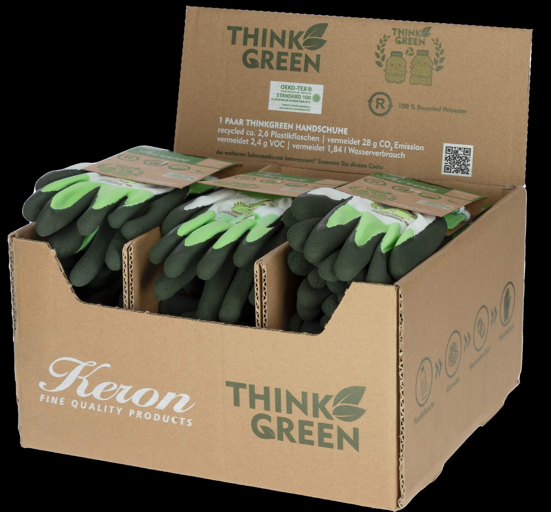 THINKGREEN Kinderhandschuh-Display Sprout recycled - Bild 1 von 1