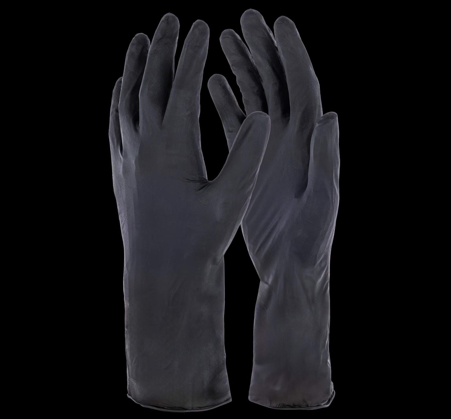 Einmalhandschuh Nitril Long Black - Bild 1 von 5