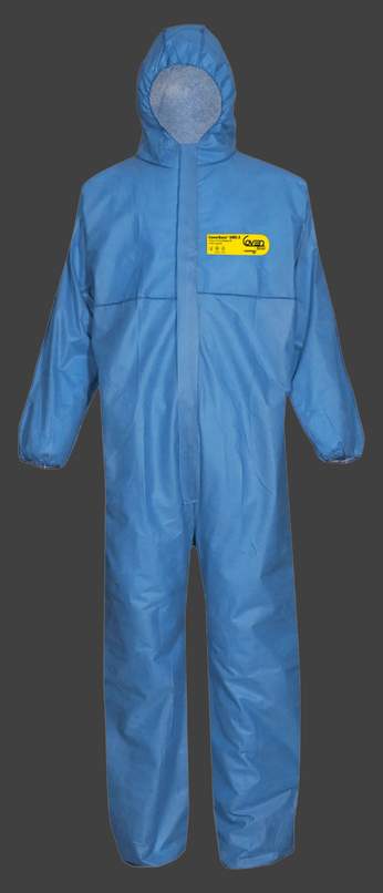 Chemical Protection Coverall Typ 5/6